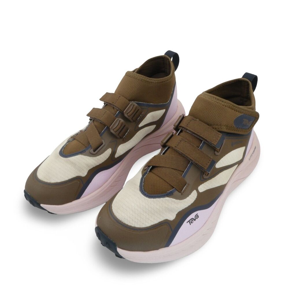 Teva Women's US 9.5 Trailwinder Gore-Tex Mid Hiking Shoes Brown/Rose Lite-Comfor